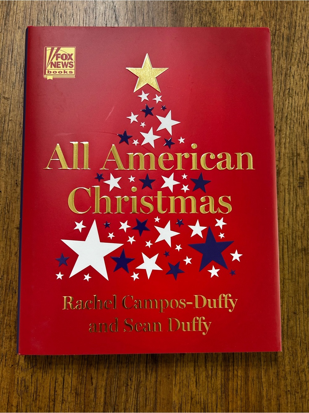 NEW All American Christmas - Red Hardcover Book (Fox News Books)
